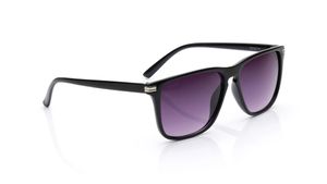 Image 2 of Grey Wayfarer Sunglasses for Men and Women from Tees By Fastrack Available at Titan Eye+