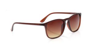Image 2 of Brown Wayfarer Sunglasses for Men and Women from Tees By Fastrack Available at Titan Eye+