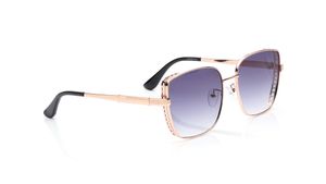 Image 2 of Grey Geometric Sunglasses for Men and Women from Tees By Fastrack Available at Titan Eye+