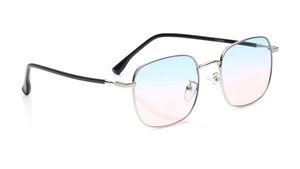 Image 2 of Blue and Pink Geometric Sunglasses for Men and Women from Tees By Fastrack Available at Titan Eye+
