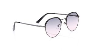 Image 2 of Purple Geometric Sunglasses for Men and Women from Tees By Fastrack Available at Titan Eye+