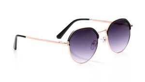 Image 2 of Grey Geometric Sunglasses for Men and Women from Tees By Fastrack Available at Titan Eye+