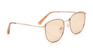Image 2 of Brown Geometric Sunglasses for Men and Women from Tees By Fastrack Available at Titan Eye+