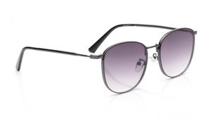 Image 2 of Grey Geometric Sunglasses for Men and Women from Tees By Fastrack Available at Titan Eye+