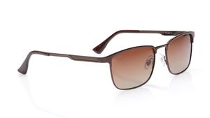 Image 2 of Brown Wayfarer Sunglasses for Men and Women from Tees By Fastrack Available at Titan Eye+