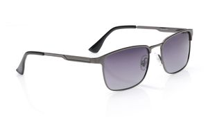 Image 2 of Grey Wayfarer Polarized Sunglasses for Men and Women from Tees By Fastrack Available at Titan Eye+