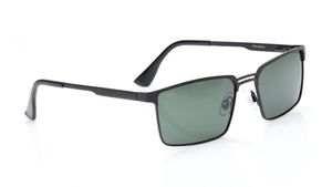 Image 2 of Green Rectangle Polarized Sunglasses for Men and Women from Tees By Fastrack Available at Titan Eye+