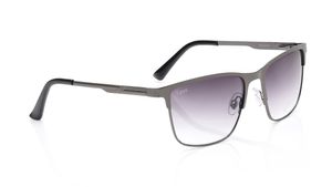 Image 2 of Grey Wayfarer Sunglasses for Men and Women from Tees By Fastrack Available at Titan Eye+