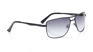Image 2 of Grey Navigator Sunglasses for Men and Women from Tees By Fastrack Available at Titan Eye+