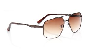 Image 2 of Brown Navigator Sunglasses for Men and Women from Tees By Fastrack Available at Titan Eye+