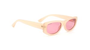 Image 2 of Pink Oval Sunglasses for Women from Fastrack Available at Titan Eye+