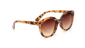 Image 2 of Brown CatEye Sunglasses for Women from Fastrack Available at Titan Eye+