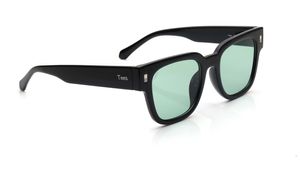 Image 2 of Green Wayfarer Sunglasses for Men and Women from Tees By Fastrack Available at Titan Eye+