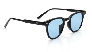 Image 2 of Blue Wayfarer Sunglasses for Men and Women from Tees By Fastrack Available at Titan Eye+