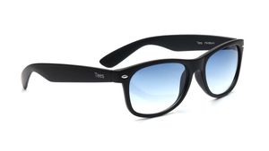 Image 2 of Blue Wayfarer Sunglasses for Men and Women from Tees By Fastrack Available at Titan Eye+