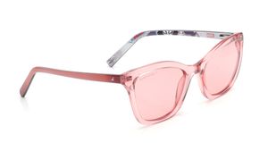 Image 2 of Brown CatEye Sunglasses for Women from Fastrack Available at Titan Eye+