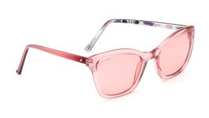 Image 2 of Pink CatEye Polarized Sunglasses for Women from Fastrack Available at Titan Eye+