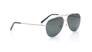 Image 2 of Grey Aviator Sunglasses for Men and Women from Fastrack Available at Titan Eye+
