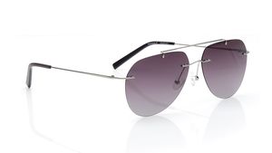 Image 2 of Purple Aviator Polarized Sunglasses for Men and Women from Fastrack Available at Titan Eye+