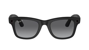 Image 1 of Grey Square Rayban Meta AI Sunglasses for Men and Women from Rayban Available at Titan Eye+