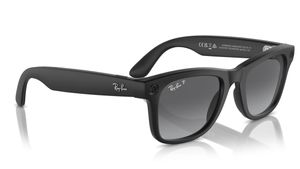Image 2 of Grey Square Rayban Meta AI Sunglasses for Men and Women from Rayban Available at Titan Eye+