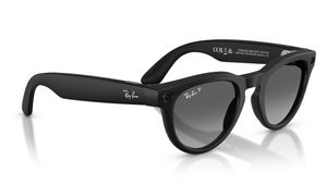 Image 2 of Grey Round Rayban Gen 2 Polarized Glasses for Men and Women from Rayban Available at Titan Eye+