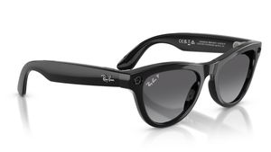 Image 2 of Grey CatEye Rayban Gen 2 Polarized Glasses for Men and Women from Rayban Available at Titan Eye+