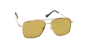 Image 2 of Gold Navigator Prescription Sunglasses from Fastrack Available at Titan Eye+