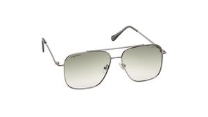 Image 2 of Grey Navigator Prescription Sunglasses from Fastrack Available at Titan Eye+