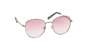 Image 2 of Grey Round Prescription Sunglasses from Fastrack Available at Titan Eye+