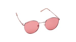 Image 2 of Pink Round Prescription Sunglasses from Fastrack Available at Titan Eye+