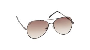 Image 2 of Black Aviator Prescription Sunglasses from Fastrack Available at Titan Eye+