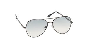 Image 2 of Grey Aviator Prescription Sunglasses from Fastrack Available at Titan Eye+