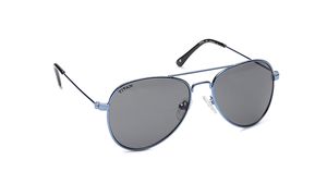 Image 2 of Brown Aviator Rx Sunglasses for Kids from Dash Available at Titan Eye+