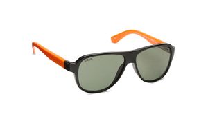 Image 2 of Green Square Rx Sunglasses for Kids from Dash Available at Titan Eye+