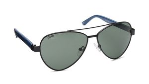 Image 2 of Green Aviator Rx Sunglasses for Kids from Dash Available at Titan Eye+