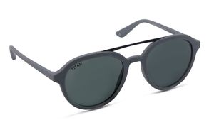 Image 2 of Green Round Rx Sunglasses for Kids from Dash Available at Titan Eye+
