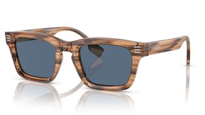 Image 2 of Grey Rectangle Sunglasses for Men from Burberry Available at Titan Eye+