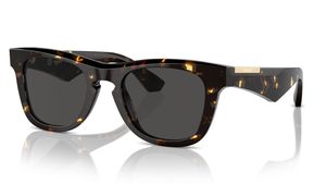 Image 2 of Black Wayfarer Sunglasses for Men from Burberry Available at Titan Eye+
