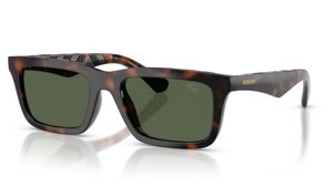 Image 2 of Grey Rectangle Sunglasses for Men from Burberry Available at Titan Eye+