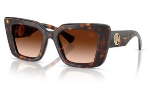 Image 2 of Brown CatEye Sunglasses for Women from Burberry Available at Titan Eye+