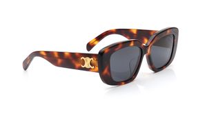Image 2 of Black Rectangle Sunglasses for Women from Celine Available at Titan Eye+