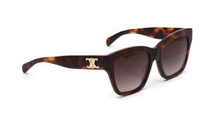 Image 2 of Grey Rectangle Sunglasses for Women from Celine Available at Titan Eye+