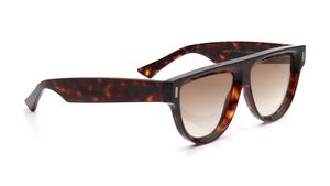 Image 2 of Brown Square Sunglasses for Men from Cutler And Gross Available at Titan Eye+