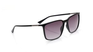 Image 2 of Smoke Rectangle Sunglasses for Men from Calvin Klein Available at Titan Eye+
