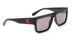 Image 2 of Grey Rectangle Sunglasses for Men from Calvin Klein Available at Titan Eye+