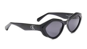Image 2 of Smoke Rectangle Sunglasses for Men and Women from Calvin Klein Available at Titan Eye+