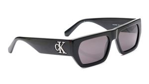 Image 2 of Grey Rectangle Sunglasses for Men and Women from Calvin Klein Available at Titan Eye+