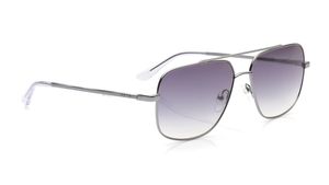 Image 2 of Smoke Navigator Sunglasses for Men from Calvin Klein Available at Titan Eye+