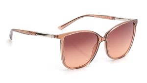 Image 2 of Orange Butterfly Sunglasses for Women from Calvin Klein Available at Titan Eye+